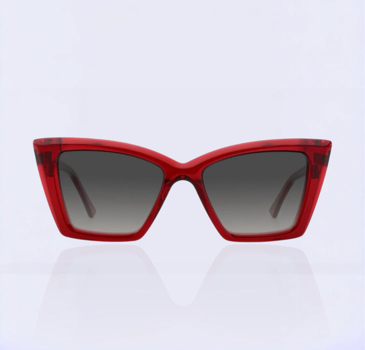 Princess Aghogho in red