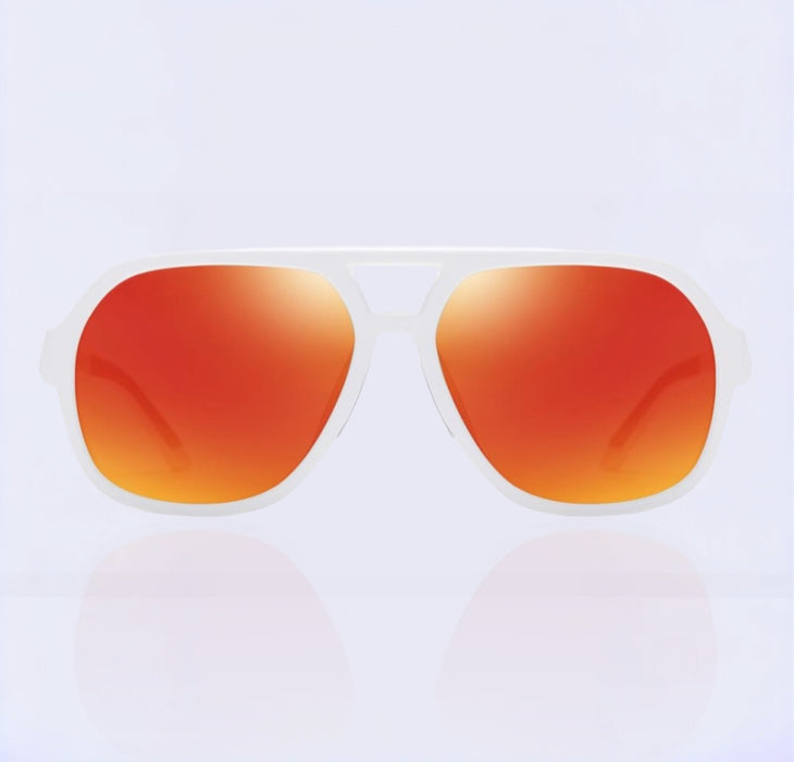 King Ovo in white reflectors