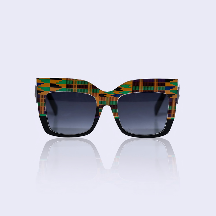 KB kente oversized sunglasses ‘as seen on Viola Davis’